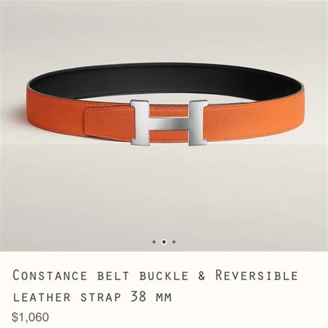 hermes constance belt buckle& reversible leather strap 38mm|hermes constance reversible belt.